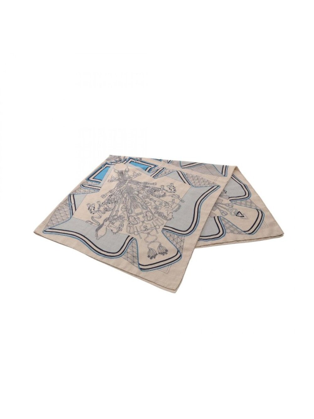Hermes Scarf Carre Geant 140 Bouquets Sellier Silk